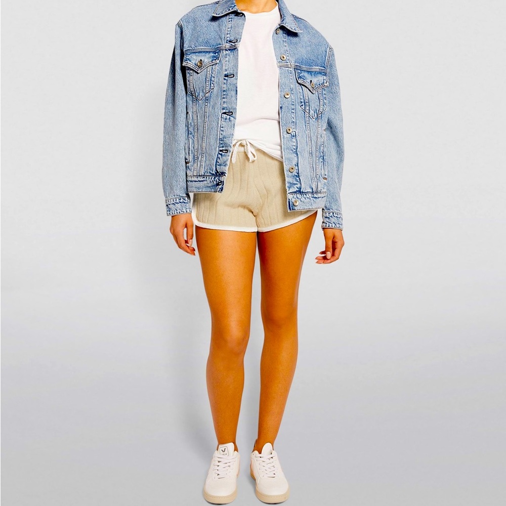 RAG & BONE Wool-Blend Serena Shorts - Picture 2 of 8